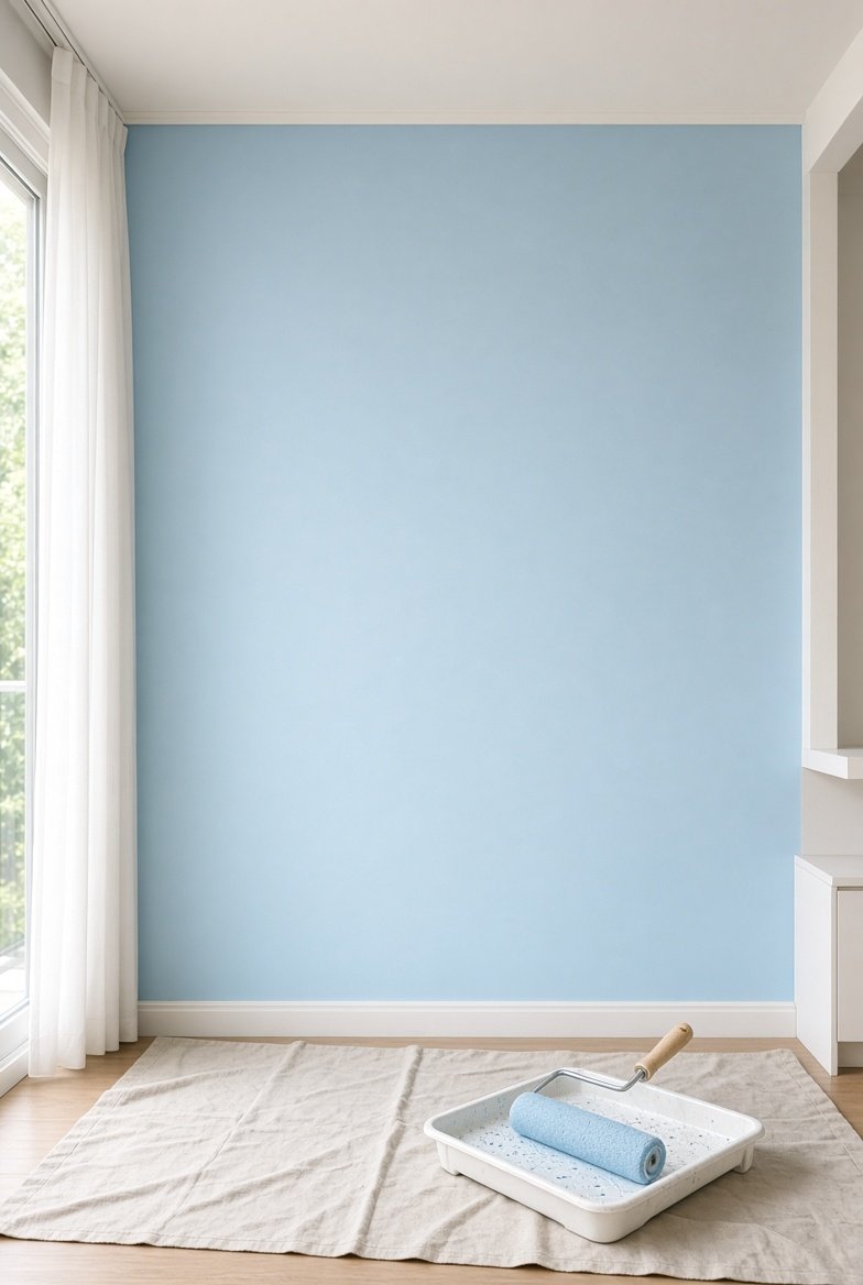Interior wall painting
