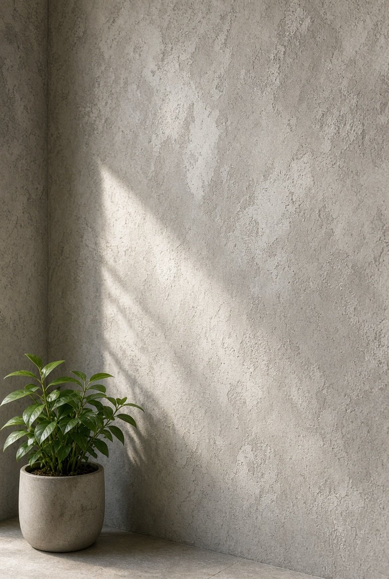 Textured wall finish